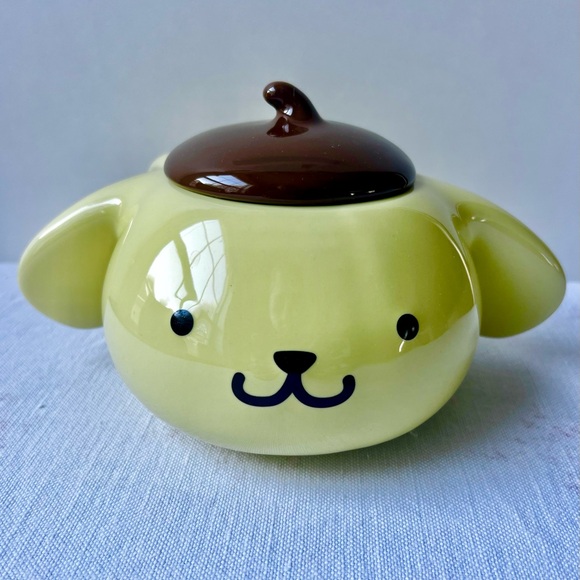 Sanrio Other - Sanrio Pompompurin Yellow Ceramic Container
